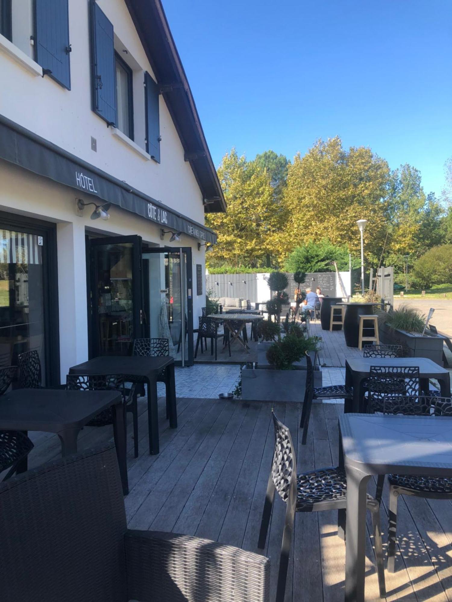Hotel Cote Et Lac بيسكاروس المظهر الخارجي الصورة